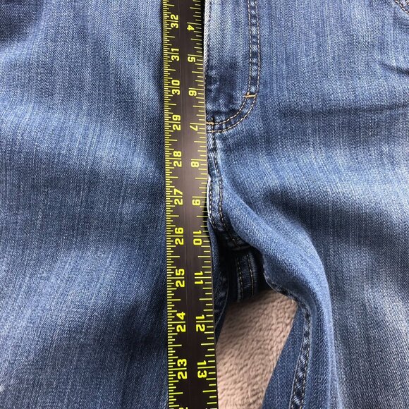 Lee Womens Jeans Size 16WP Smart Fit Stretch Blue Denim Classic Casual Straight - Picture 10 of 16